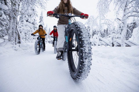 alcohol uitbreiden verwennen Winter biking with fatbikes and e-fatbikes | Ruka.fi