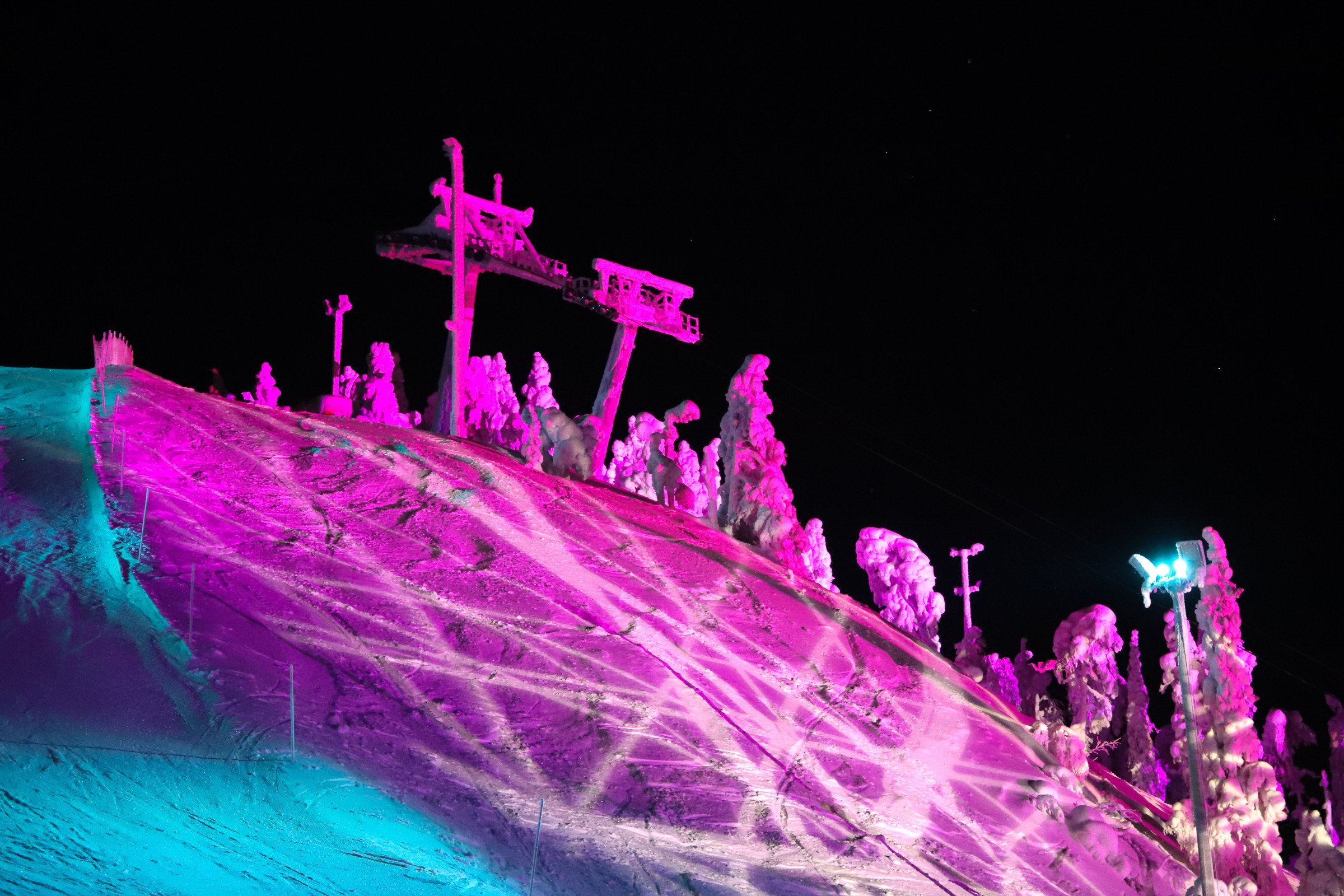 Polar Night Light Festival, Ruka Finland