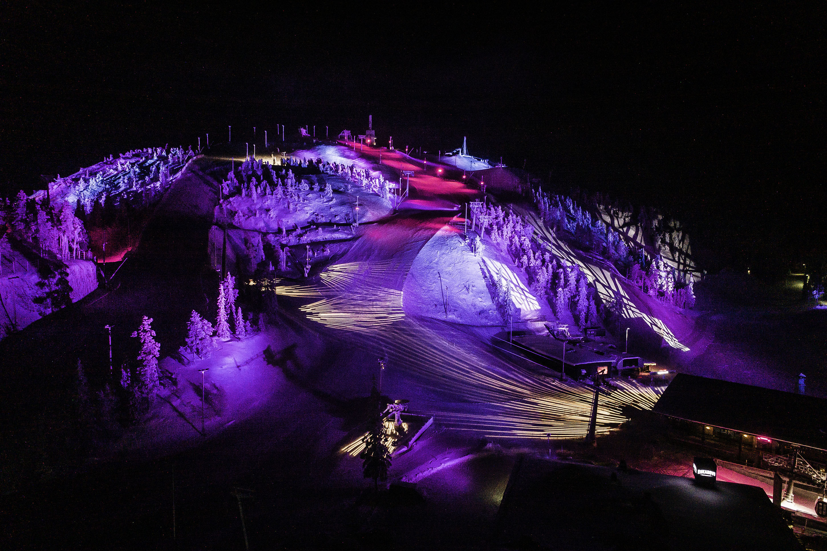 Polar Night Light Festival Ruka