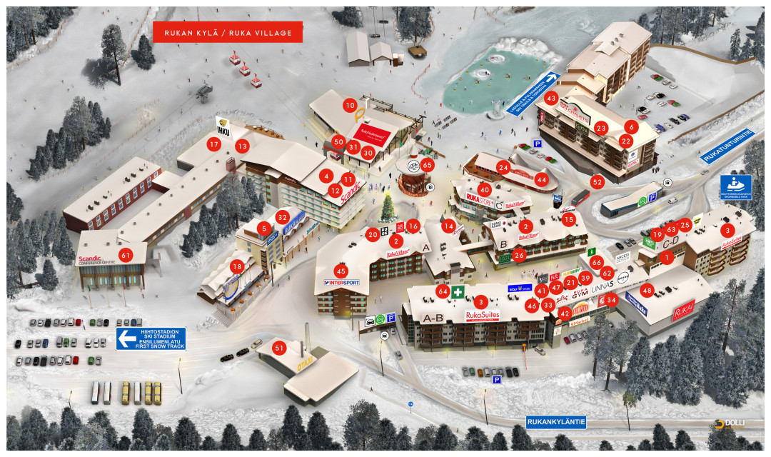 Ruka village has everything for a perfect holiday 