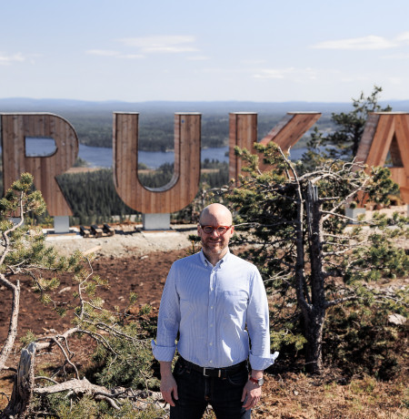 Janne-Juhani Haarma, Ruka-Kuusamo Matkailu ry:n toimitusjohtaja (1.9.2024 alkaen), kuva Mikko Santasalo