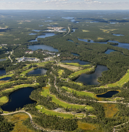 Kuusamo Golf, ilmakuva