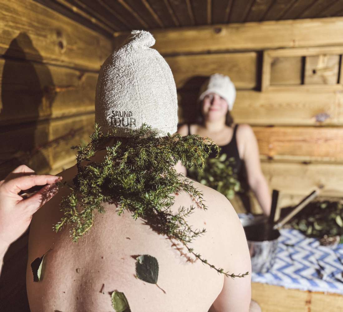 Sauna at Pohjolan Pirtti, Ruka Kuusamo