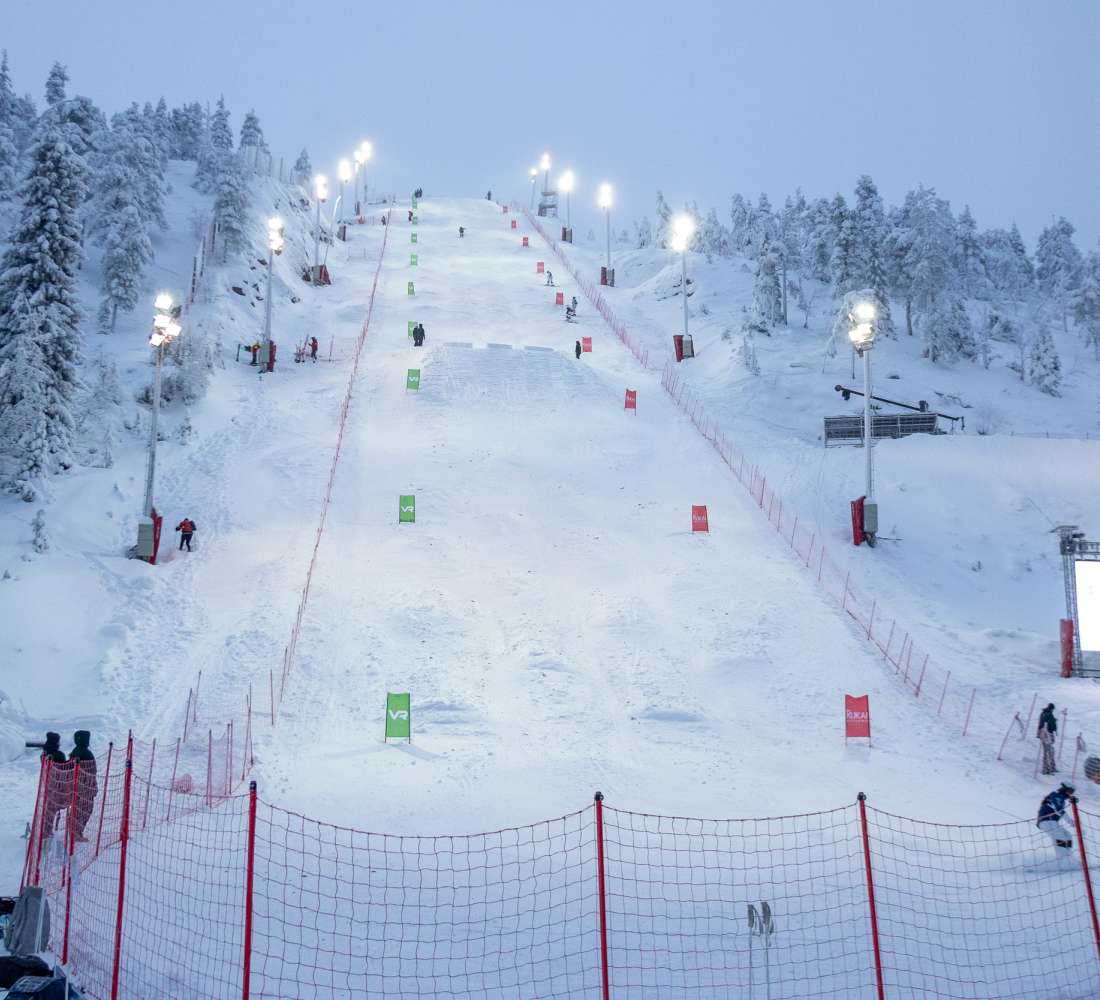 Moguls course at Ruka Ski Resort Finland, Photo by Ski Sport Finland
